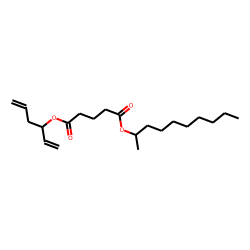 Glutaric acid, hexa-1,5-dien-3-yl dec-2-yl ester