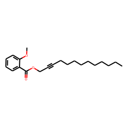 o-Anisic acid, tridec-2-ynyl ester