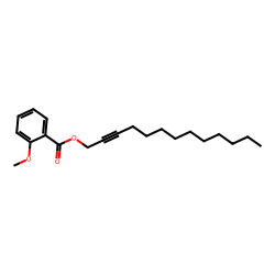 o-anisic acid, tridec-2-ynyl ester