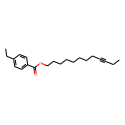 4-Ethylbenzoic acid, dodec-9-ynyl ester