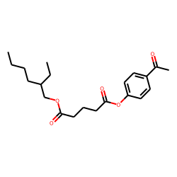 Glutaric acid, 2-ethylhexyl 4-acetylphenyl ester