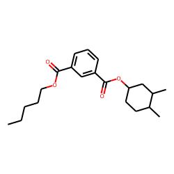 Isophthalic acid, 3,4-dimethylcyclohexyl pentyl ester