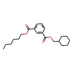 Isophthalic acid, cyclohexylmethyl hexyl ester