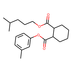 1,2-Cyclohexanedicarboxylic acid, isohexyl 3-methylphenyl ester