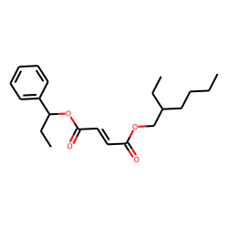 Fumaric acid, 1-phenylprop-1-yl 2-ethylhexyl ester