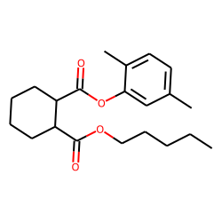 1,2-Cyclohexanedicarboxylic acid, 2,5-dimethylphenyl pentyl ester