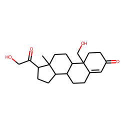 Pregn-4-ene-3,20-dione, 19,21-dihydroxy-