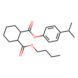 1,2-Cyclohexanedicarboxylic acid, butyl 4-isopropylphenyl ester