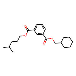 Isophthalic acid, cyclohexylmethyl isohexyl ester