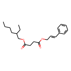 Succinic acid, 2-ethylhexyl 3-phenylprop-2-en-1-yl ester