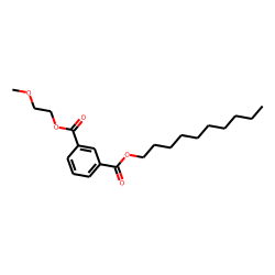Isophthalic acid, decyl 2-methoxyethyl ester