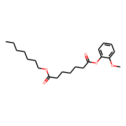 Pimelic acid, heptyl 2-methoxyphenyl ester