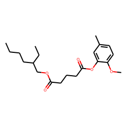 Glutaric acid, 2-ethylhexyl 5-methyl-2-methoxybenzyl ester