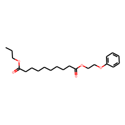 Sebacic acid, 2-phenoxyethyl propyl ester