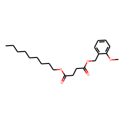 Succinic acid, 2-methoxybenzyl nonyl ester