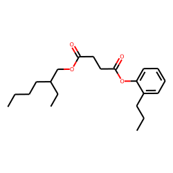 Succinic acid, 2-ethylhexyl 2-propylphenyl ester
