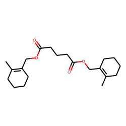 Glutaric acid, di((2-methylcyclohex-1-enyl)methyl) ester