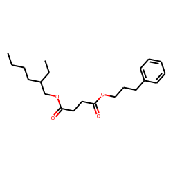 Succinic acid, 2-ethylhexyl 3-phenylpropyl ester