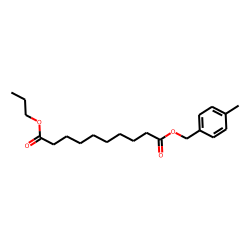 Sebacic acid, 4-methylbenzyl propyl ester