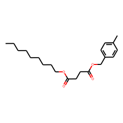 Succinic acid, 4-methylbenzyl nonyl ester