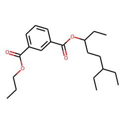 Isophthalic acid, 6-ethyloct-3-yl propyl ester