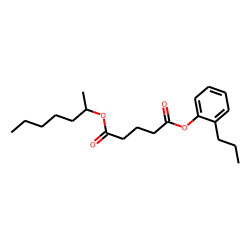 Glutaric acid, hept-2-yl 2-propylphenyl ester