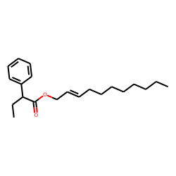Butyric acid, 2-phenyl-, undec-2-en-1-yl ester