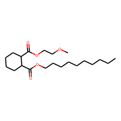 1,2-Cyclohexanedicarboxylic acid, decyl 2-methoxyethyl ester