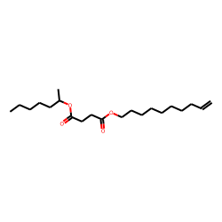 Succinic acid, hept-2-yl dec-9-en-1-yl ester