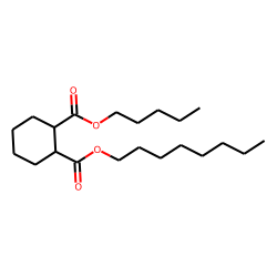 1,2-Cyclohexanedicarboxylic acid, octyl pentyl ester