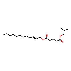Glutaric acid, dodec-2-en-1-yl isobutyl ester