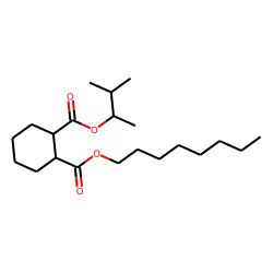 1,2-Cyclohexanedicarboxylic acid, 3-methylbut-2-yl octyl ester