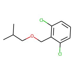 2,6-Dichlorobenzyl alcohol, 2-methylpropyl ether
