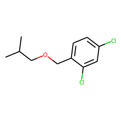 2,4-Dichlorobenzyl alcohol, 2-methylpropyl ether