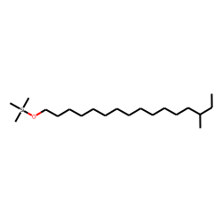 1-Hexadecanol, 14-methyl, TMS