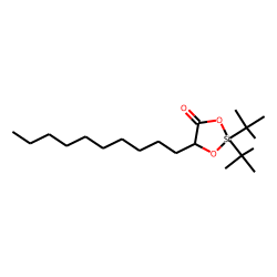 Dodecanoic acid, 2-hydroxy, DTBS