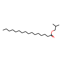 Hexadecanoic acid, 2-methylpropyl ester