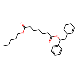 Pimelic acid, (2-(cyclohexenyl-3)-1-phenyl)ethyl pentyl ester