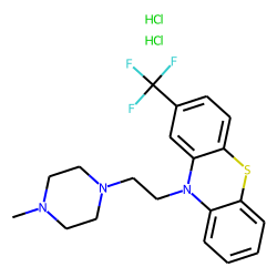Phenothiazine,10-[2-(1-methyl-4-piperazinyl)ethyl]-2-trifluoromethyl-, dihydrochloride