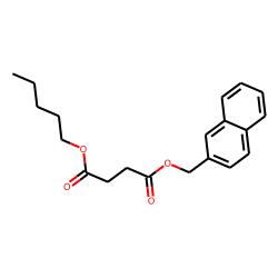 Succinic acid, 2-naphthylmethyl pentyl ester