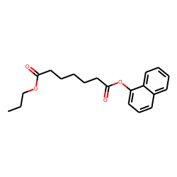 Pimelic acid, 1-naphthyl propyl ester