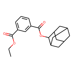 Isophthalic acid, 2-adamantyl ethyl ester