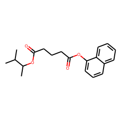Glutaric acid, 3-methylbut-2-yl 1-naphthyl ester