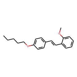 2-Methoxy-4'-pentoxy-trans-stilbene