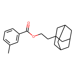 m-Toluic acid, 2-(1-adamantyl)ethyl ester