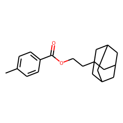 p-Toluic acid, 2-(1-adamantyl)ethyl ester