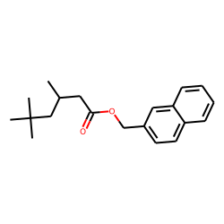 Hexanoic acid, 3,5,5-trimethyl-, naphth-2-ylmethyl ester