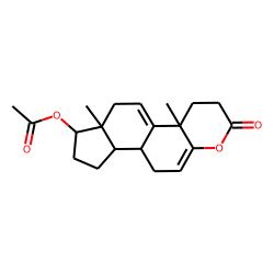 Androsta-5,9(11)-dien-3-one, 17beta-acetoxy-4-oxa-