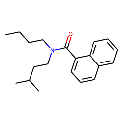 1-Naphthamide, N-butyl-N-3-methylbutyl-