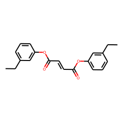 Fumaric acid, di(3-ethylphenyl) ester